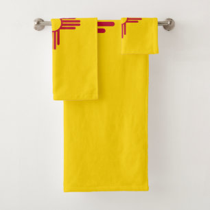 Vlag van de staat New Mexico Bad Handdoek