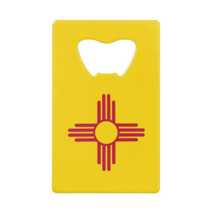 Vlag van de staat New Mexico Kredietkaart Flessenopener