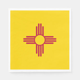 Vlag van de staat New Mexico Servet