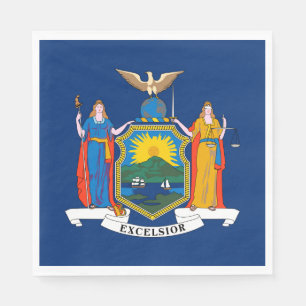 Vlag van de staat New York Servet