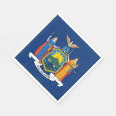 Vlag van de staat New York Servet (Hoek)