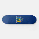Vlag van de staat New York Skateboard (Horizontaal)