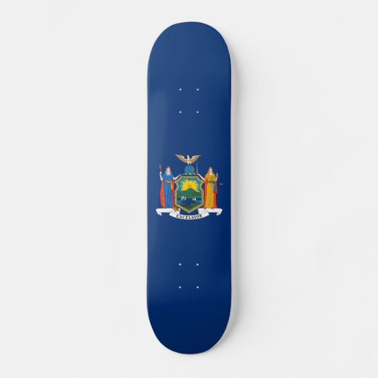 Vlag van de staat New York Skateboard (Voorkant)