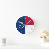 vlag van de staat North Carolina Ronde Klok (Huis)