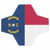vlag van de staat North Carolina Voetbal (Enkel)