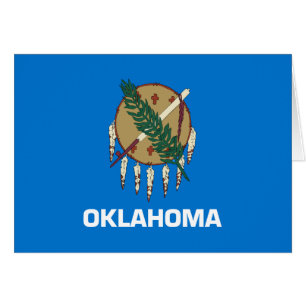 vlag van de staat Oklahoma