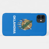 vlag van de staat Oklahoma Case-Mate iPhone Case (Achterkant (horizontaal))