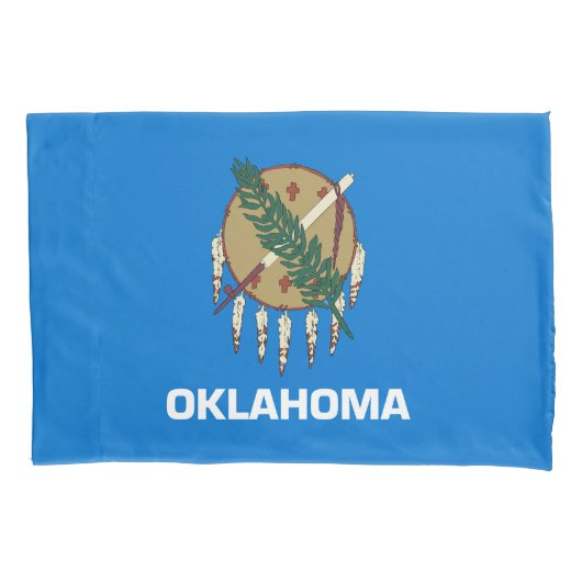 vlag van de staat Oklahoma Kussensloop (Voorkant)