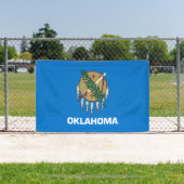vlag van de staat Oklahoma Spandoek (Insitu)