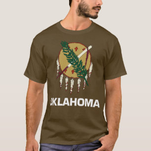 vlag van de staat Oklahoma T-shirt