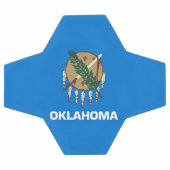 vlag van de staat Oklahoma Voetbal (Enkel)