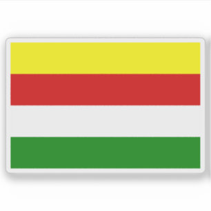 Vlag van de staat Oost-Indonesië Sticker