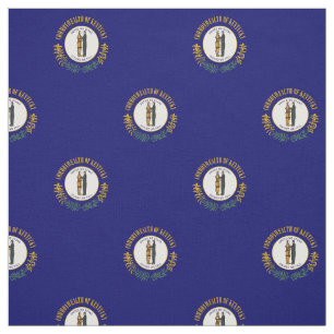 Vlag van de staat Patriotic Kentucky Stof