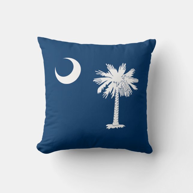 vlag van de staat South Carolina Kussen (Voorkant)