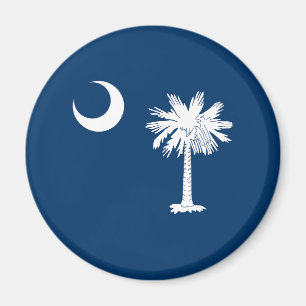 vlag van de staat South Carolina Magneet
