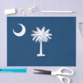 vlag van de staat South Carolina Tissuepapier (Craft)