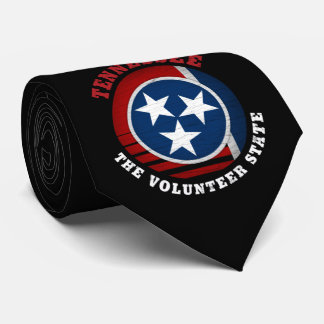 VLAG VAN DE STAAT TENNESSEE VOLUNTEER STROPDAS