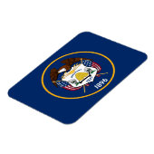 Vlag van de staat Utah Magneet (Linkerzijde)