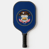 Vlag van de staat Utah Pickleball Paddle (Voorkant)