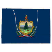 Vlag van de staat Vermont Groot Cadeauzakje (Achterkant)