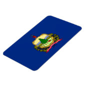 vlag van de staat Vermont Magneet (Linkerzijde)