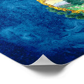 Vlag van de staat Vermont Poster (Hoek)