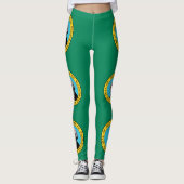vlag van de staat Washington Leggings (Voorkant)