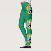 vlag van de staat Washington Leggings (Links)