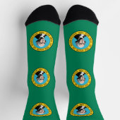 vlag van de staat Washington Sokken (Top)