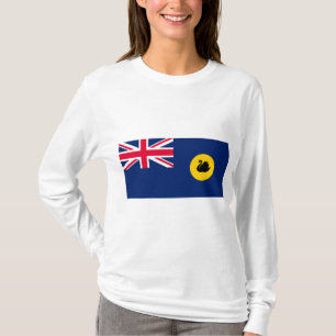 Vlag van de staat Western Australië T-shirt