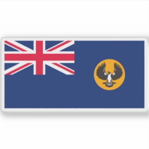 Vlag van de staat Zuid-Australië, Australisch Geme Sticker