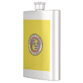 Vlag van de stad Honolulu, Hawaii Flask Flacon (Links)