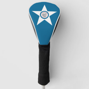 Vlag van de stad Houston, Texas Golf Head Cover