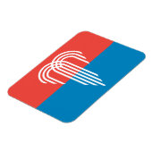 Vlag van de stad Kansas (Missouri) Magneet (Linkerzijde)