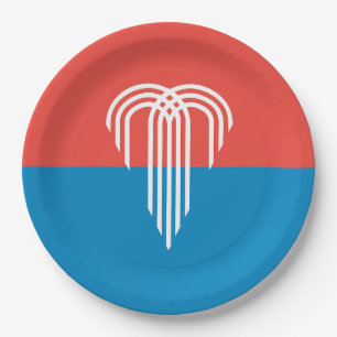 Vlag van de stad Kansas (Missouri) Papieren Bordje