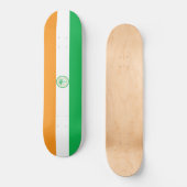 Vlag van de stad Miami (Florida) Skateboard (Voorkant)