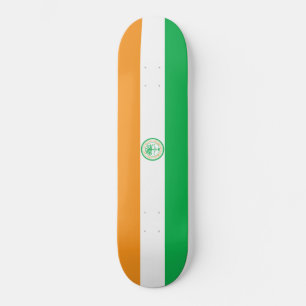 Vlag van de stad Miami (Florida) Skateboard