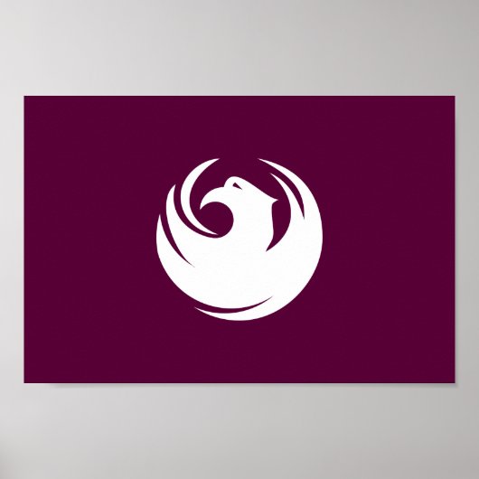 Vlag van de stad Phoenix Poster (Voorkant)