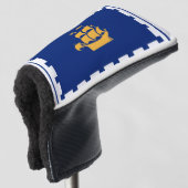 Vlag van de stad Quebec Golfheadcover (3/4 voorkant)