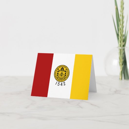 Vlag van de stad San Diego Kaart (Voorkant)