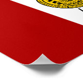 Vlag van de stad San Diego Poster (Hoek)