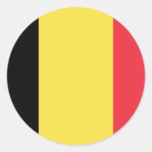 Vlag van de Sticker van België