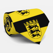 Vlag van de Stropdas Baden-Württemberg (Opgerold)