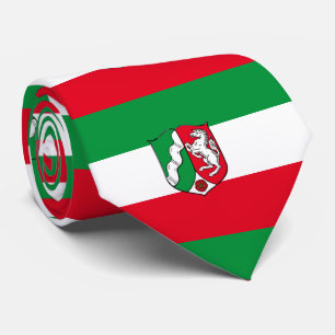 Vlag van de Stropdas Noordrijn-Westfalen