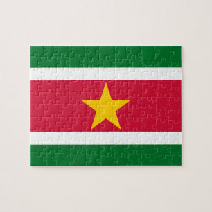 Vlag van de Surinaamse Fotopuzzel Legpuzzel