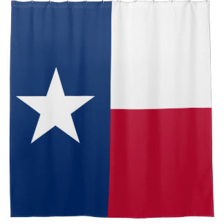 Vlag van de Texas Flag Lone Star Douchegordijn