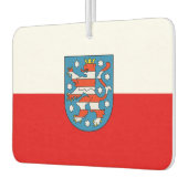 Vlag van de Thüringen-Muismat Luchtverfrisser (Links)