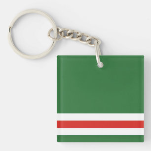 Vlag van de Tsjetsjeense Republiek Itsjkerië Sleutelhanger
