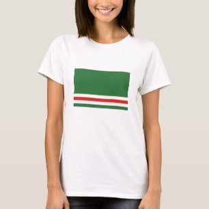 Vlag van de Tsjetsjeense Republiek Itsjkerië T-shirt