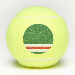 Vlag van de Tsjetsjeense Republiek Itsjkerië Tennisballen